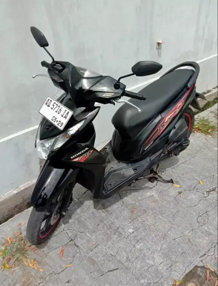 TT/jual BEAT FI 2014 AD Solo Lengkap Mulus Orisinil