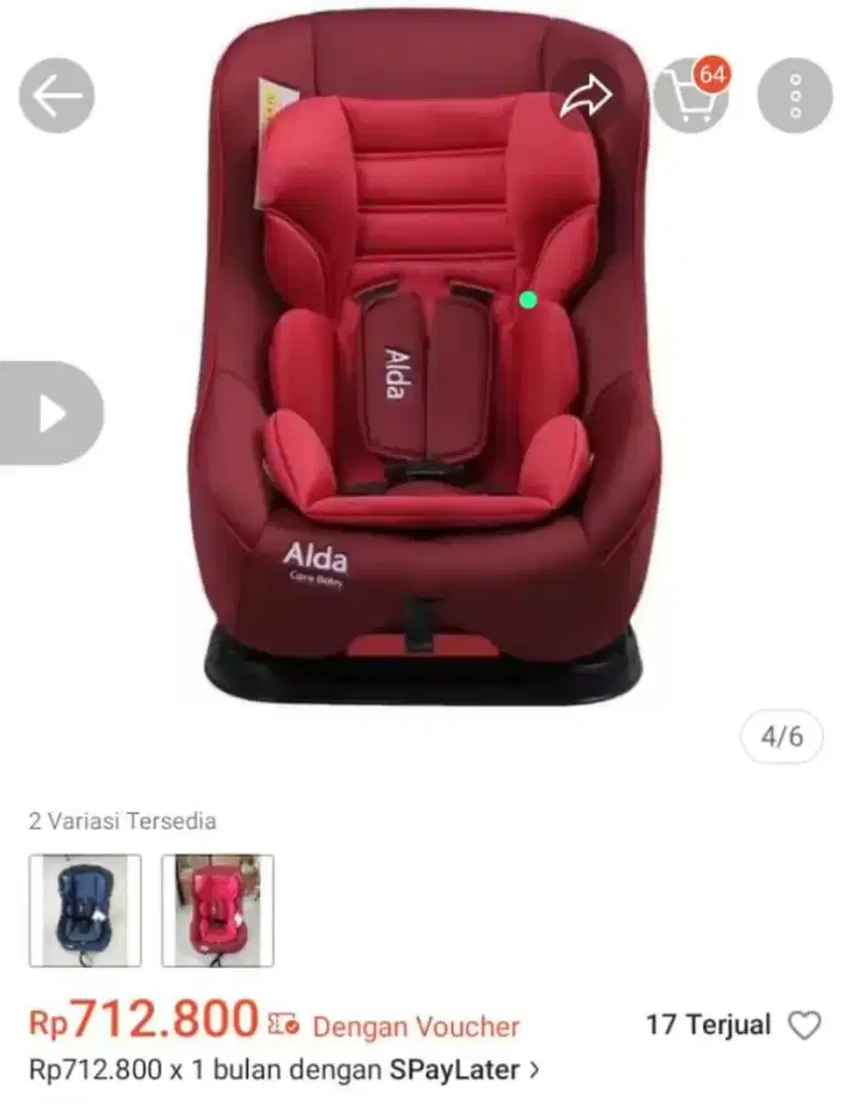 Car seat murah meriah