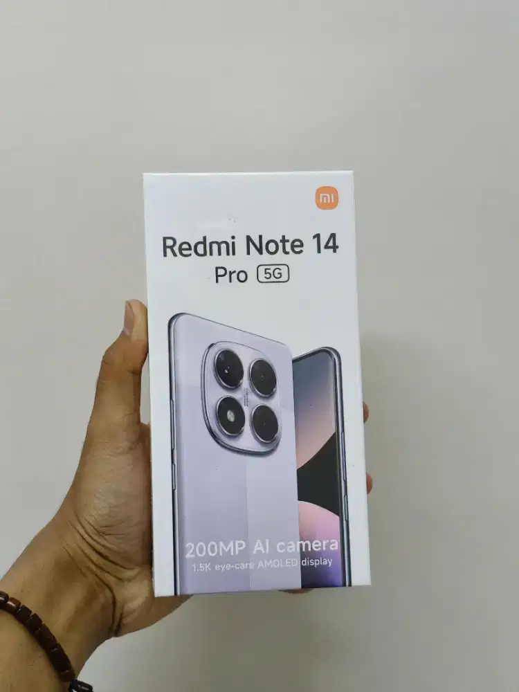 REDMI NOTE 14 PRO 5G 8GB/256GB | BARANG BARU BERGARANSI RESMI