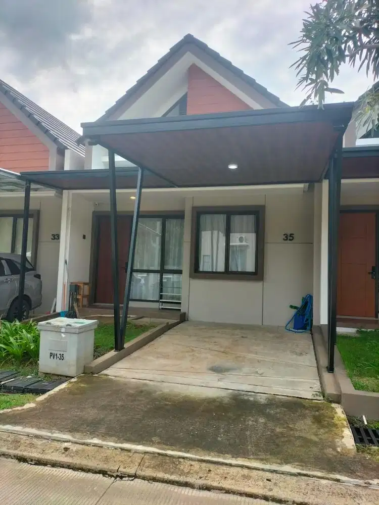 DISEWAKAN 50 JT/TAHUN RUMAH FULL FURNIEST  PARKVILLE SENTUL CITY