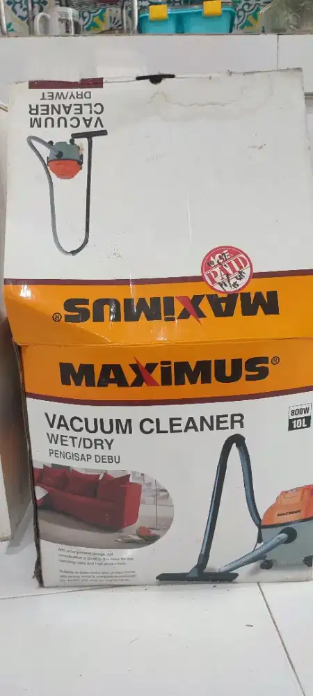 Vacuum cleaner Maximus 10 L 800 W