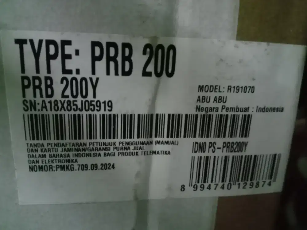 Kulkas Polytron PRB200Y 2 pintu