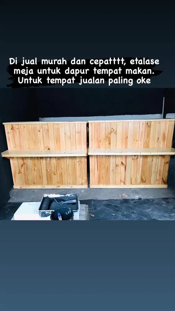 JUAL MEJA/ETALASE UNTUK JUALAN/ANGKRINGAN