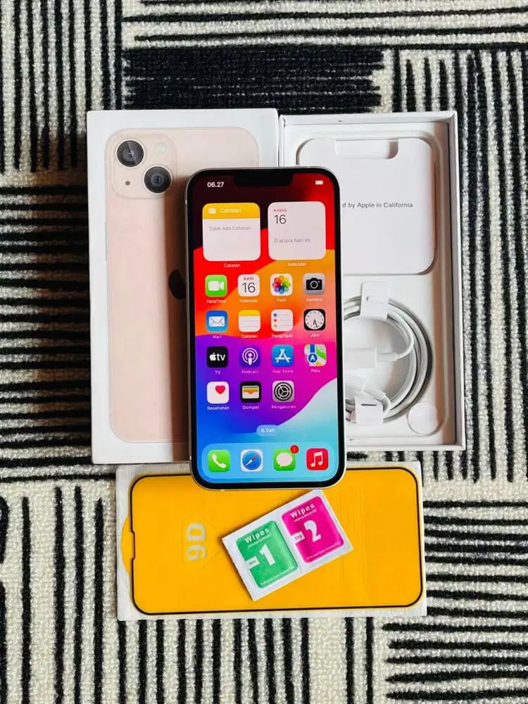 Iphone 13 256 gb Pink mulus fulset nominus