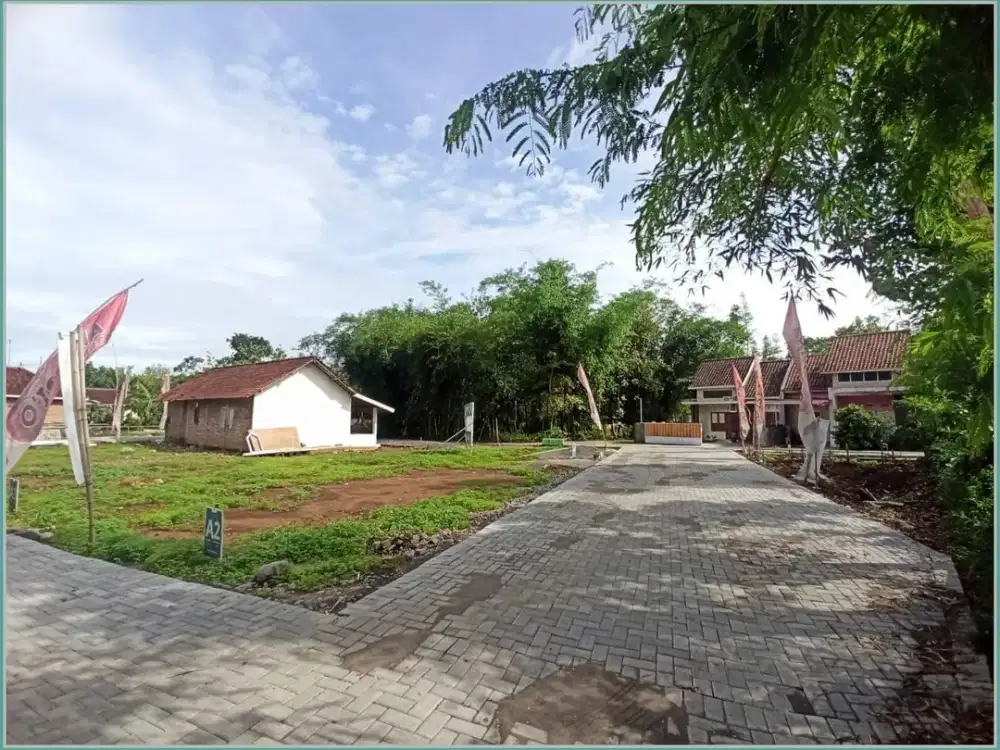 TANAH DIJUAL JOGJA KULONPROGO AKSES LEBAR DALAM CLUSTER SENTOLO DEKAT EXIT TOL