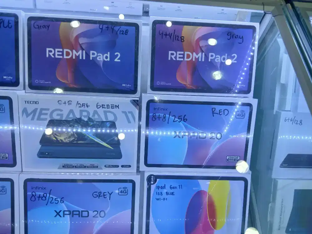 Cus yang mau beli cash dan credit tablet redmi