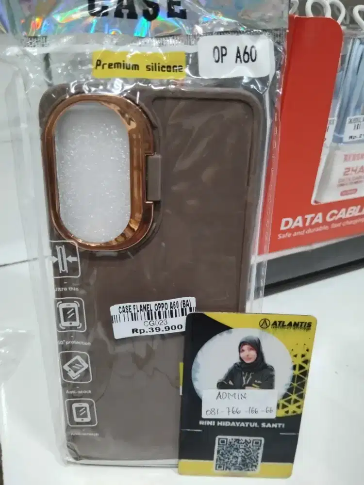 CASE FLANEL OPPO A60 | ATLANTIS DAHSYAT