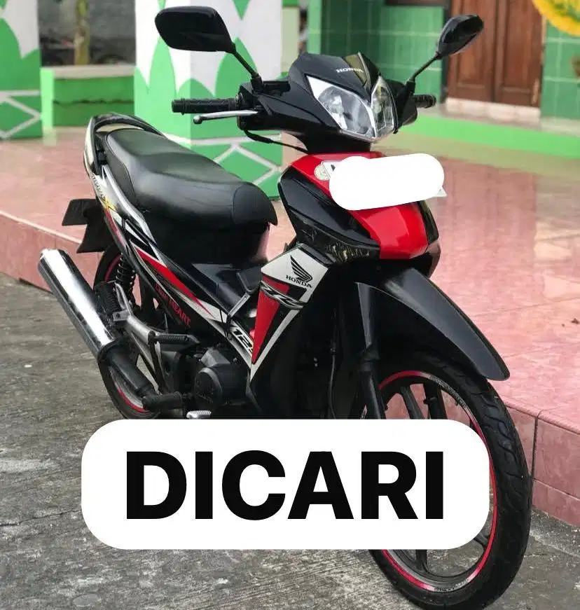 Di Cari Supra X 125 Double Disk DD Tahun 2012 Ke Atas Supra X 2014