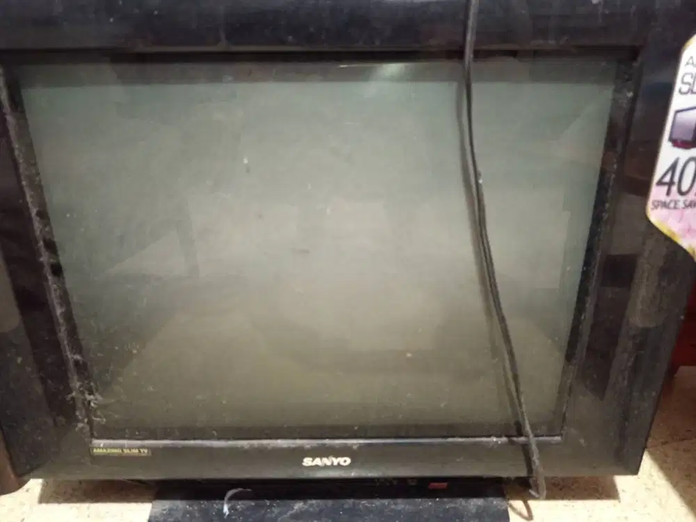 TV Tabung Slim Sanyo 21 inch, bisa Nego