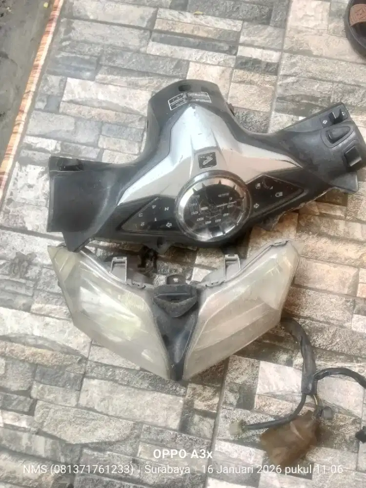 Lampu depan sama sepido kepala balde new