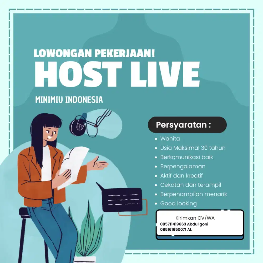 Loker host live tas