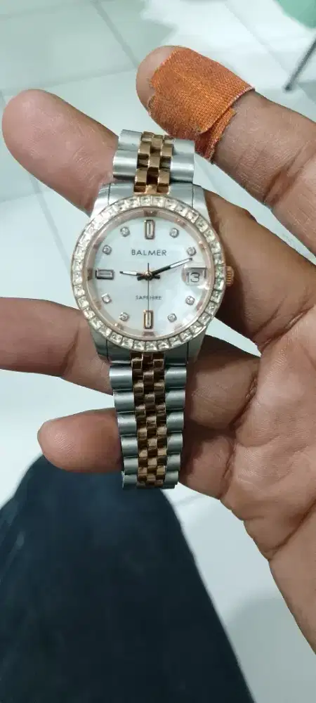 Jam Balmer 8191 kaca sapphire
