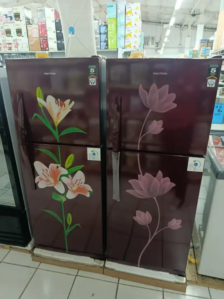 KULKAS 2 PINTU POLYTRON CICILAN TANPA DP