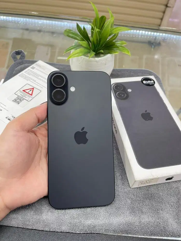 Iphone 16plus 512 Black Bh100% garansi Resmi on 05/07/2026 fullset