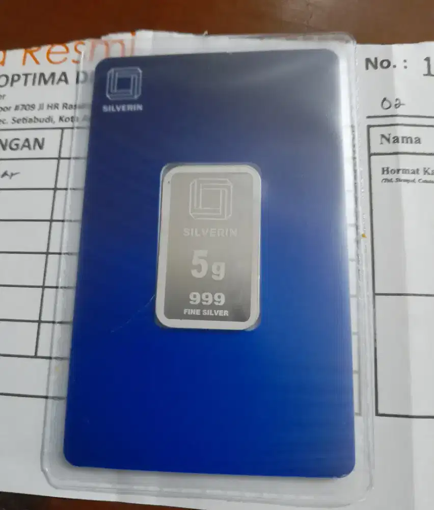 Perak Murni Silverin 5 Gram 2026