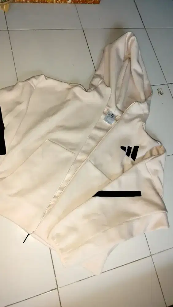 Adidas Women's Size Xs  Zip-up Hoodie Light Pink