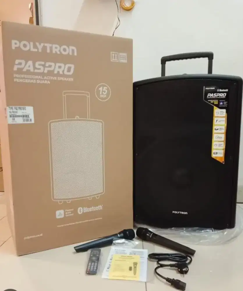 Speaker Polytron Paspro 15F3 Baru