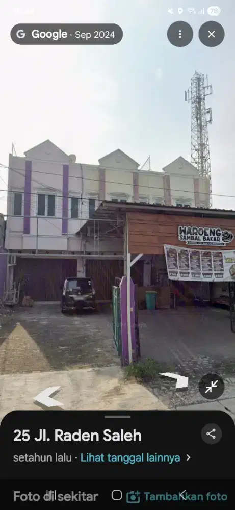 Disewakan ruko strategis