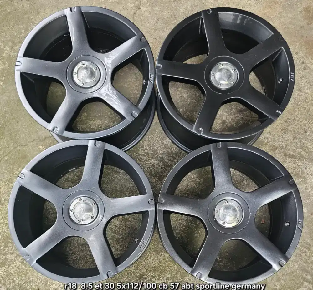 Velg ring 18 oem audi original abt sportline pcd 5x112/100