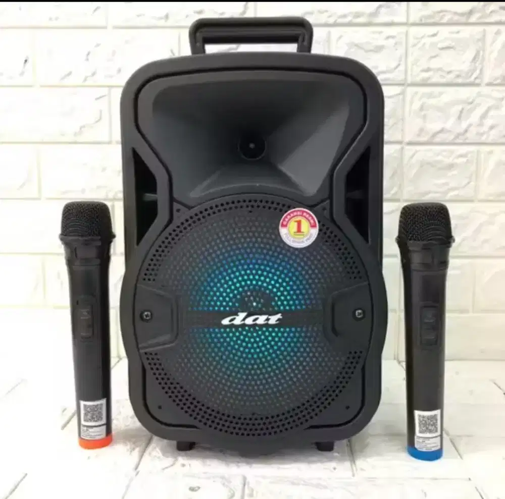 Speaker Dat 8 Inc 2 Mic Wireless