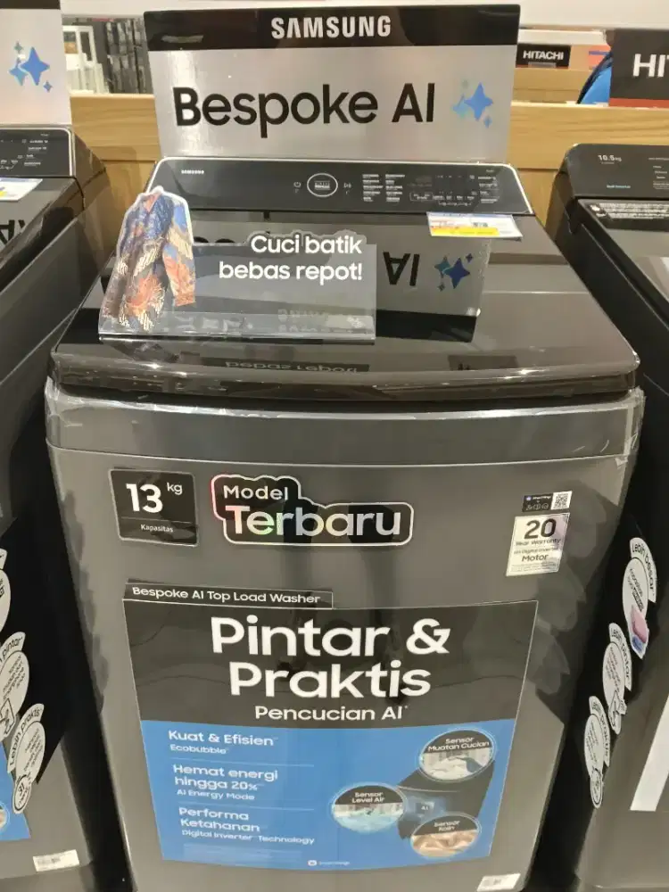 Kredit mesin cuci samsung 13kg, hanya dengan KTP