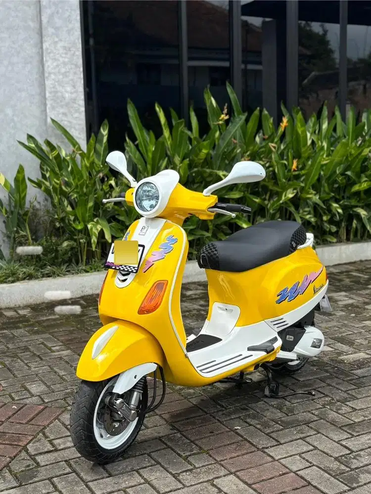 Vespa LX iget kuning kalcer 2017 mulus