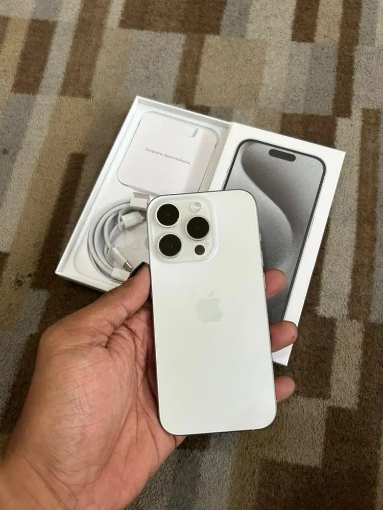 Iphone 15 pro 128GB ex ibox fullset