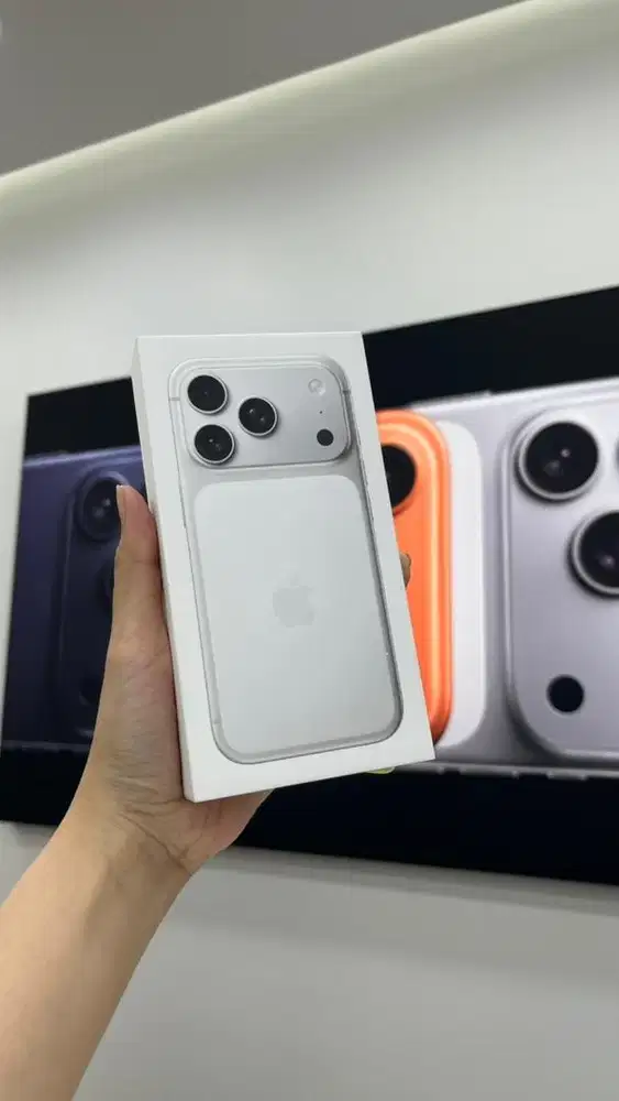 iPhone 17 Pro Max 256gb SILVER LIMITED STOK TERBATAS KREDIT CICILAN