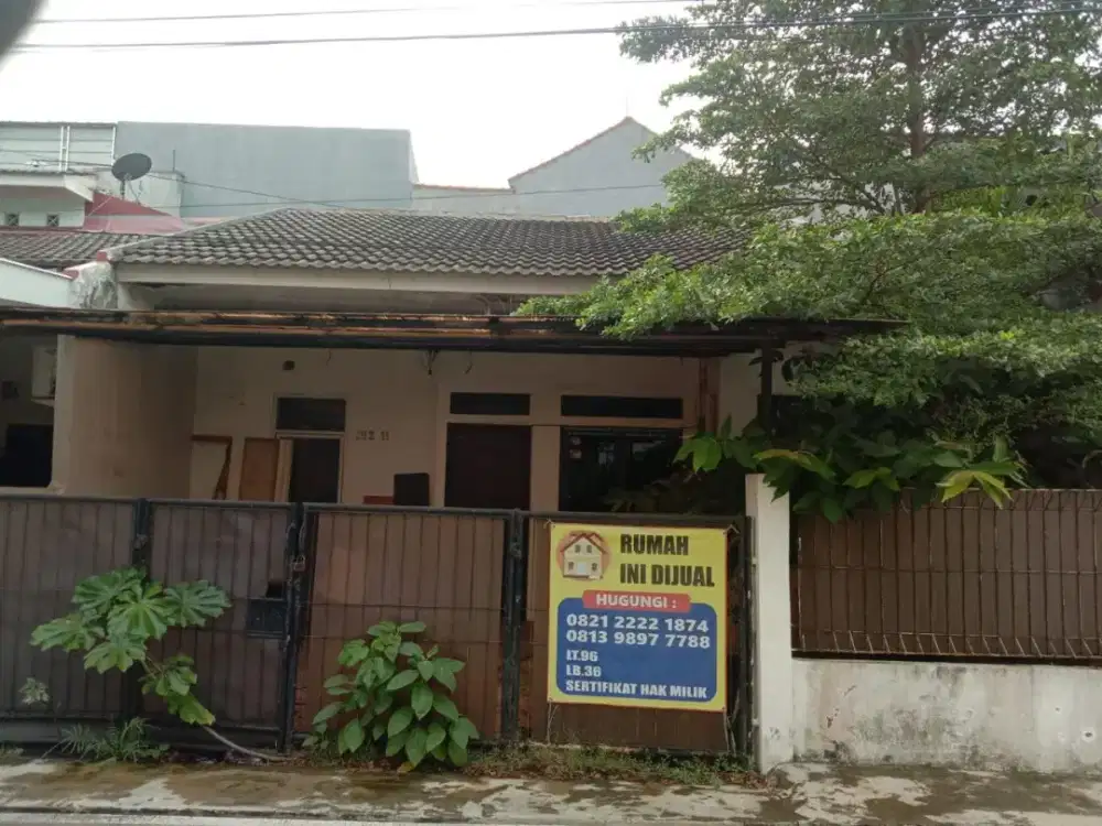 Dijual Rumah SHM Bojong Kulur Gunung Putri