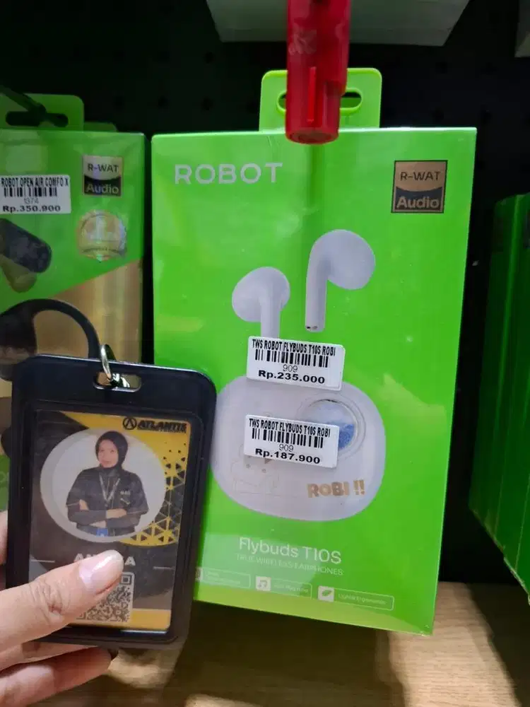 TWS ROBOT FLYBUDS T10S ROBI | ATLANTIS DAHSYAT