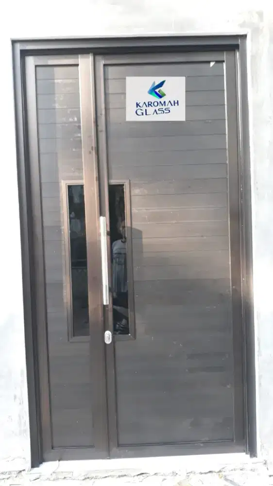 Kusen aluminium pintu dan jendela murah bisa custom