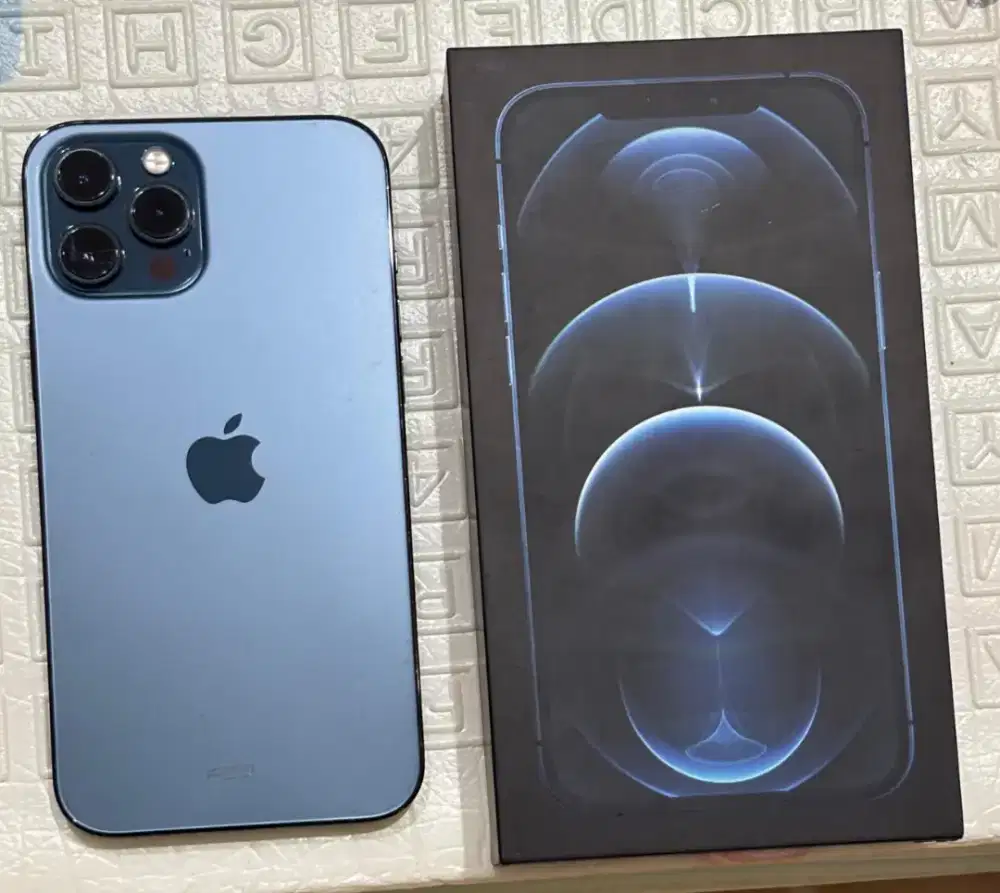 Iphone 12 Pro Max 128gb pacific blue ex Ibox