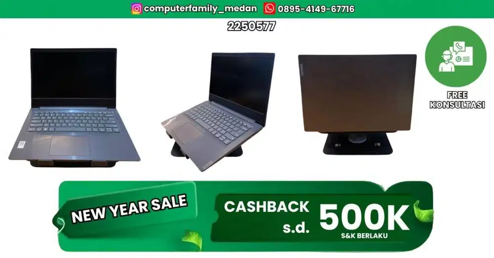 LAPTOP LENOVO V14ADA AMD 3020E RAM 8 SSD 256GB