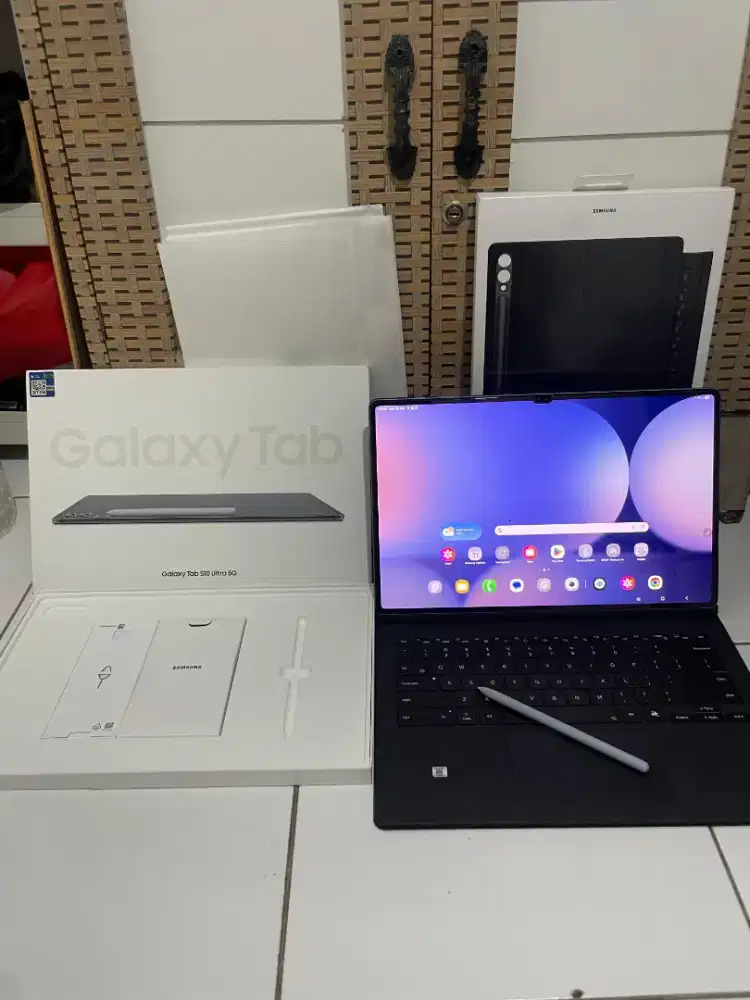 Samsung Galaxy Tab S10 Ultra 5G 12GB 256GB Second mulus fullset