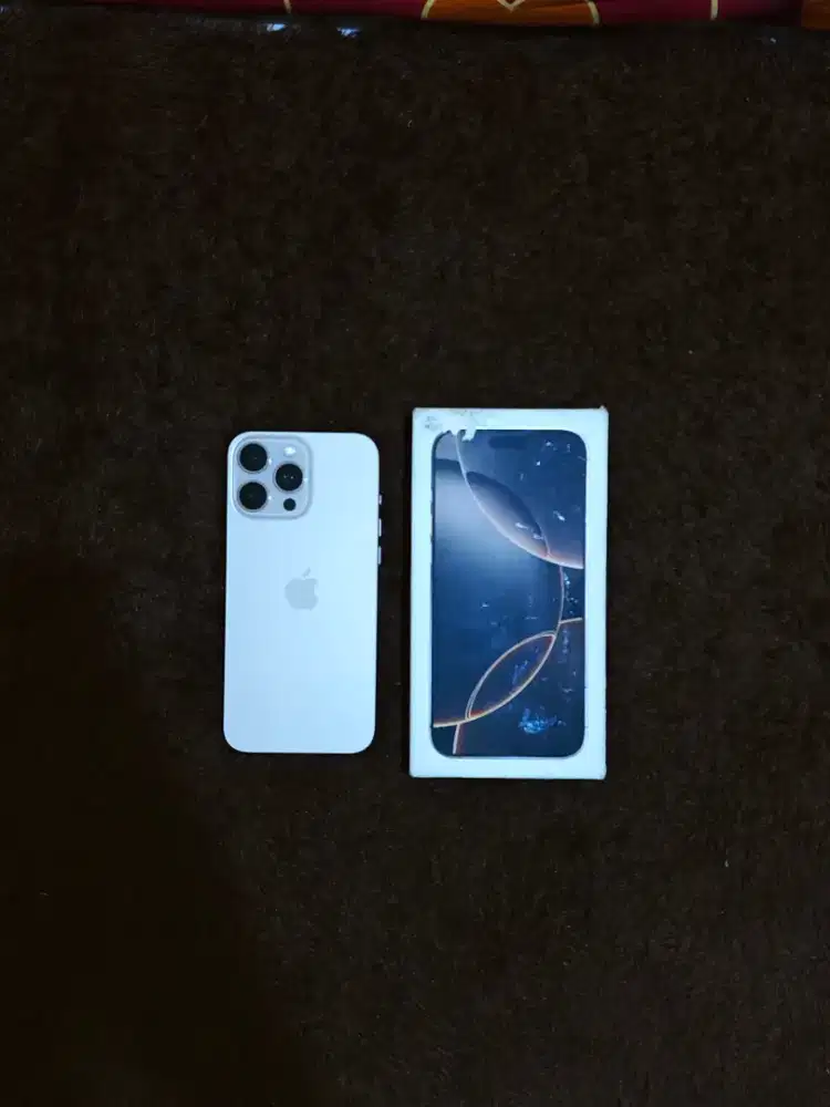 iPhone 16 Pro Max 256 Resmi iBox Mulus Like New No Minus