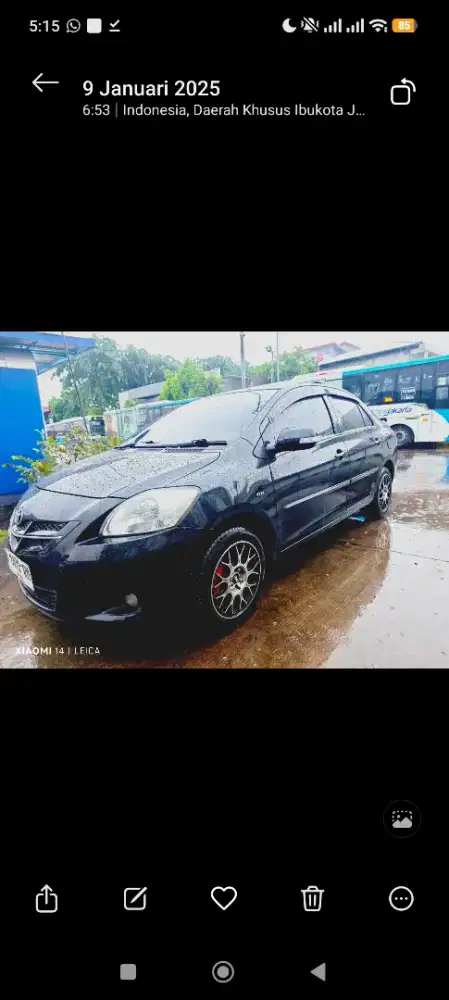 Toyota Vios G AT 2008 CBU Thailand