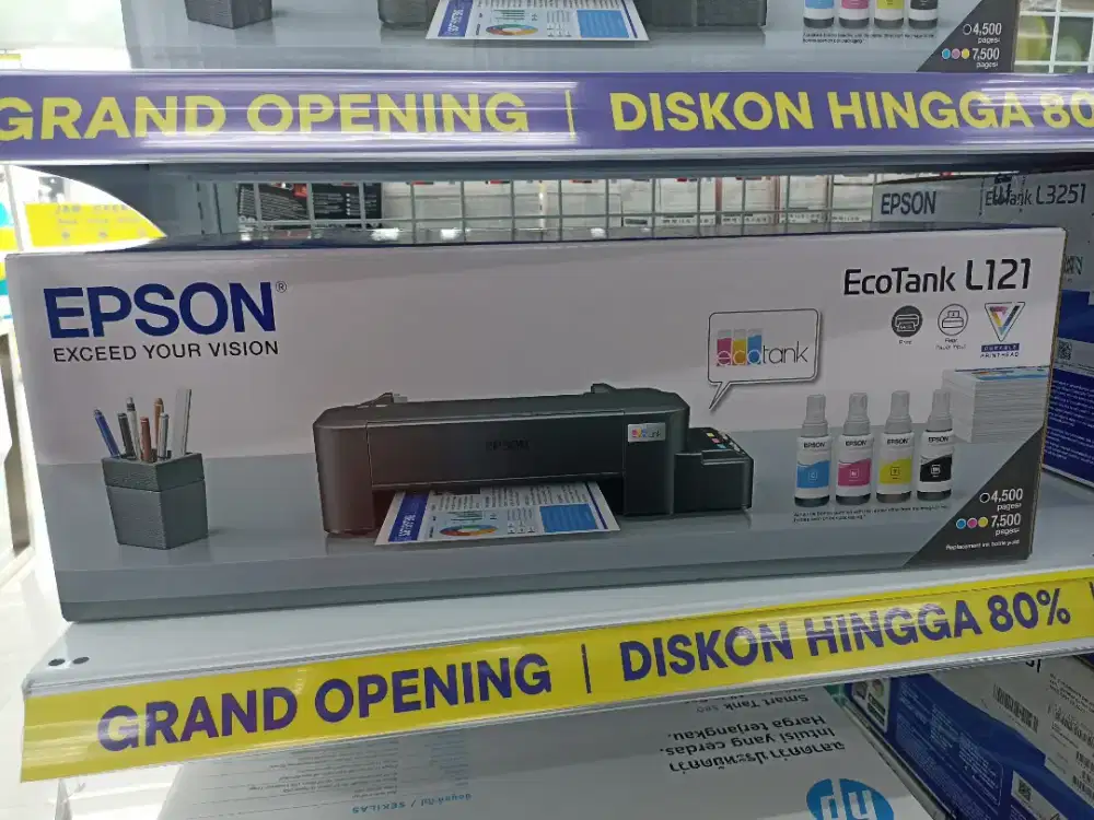 Epson EcoTank L121 A4 Ink Tank Printer (Print Only)