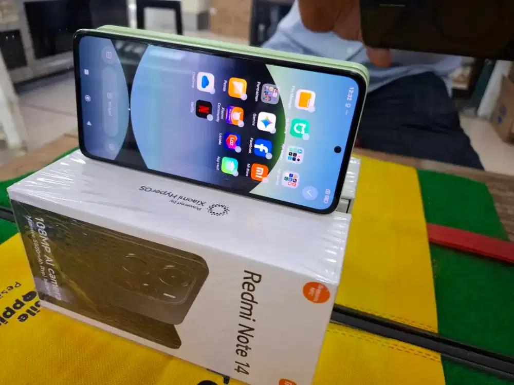 Redmi Note 14 Ram 8/128 GB mulus gransi activ lengkap no minus