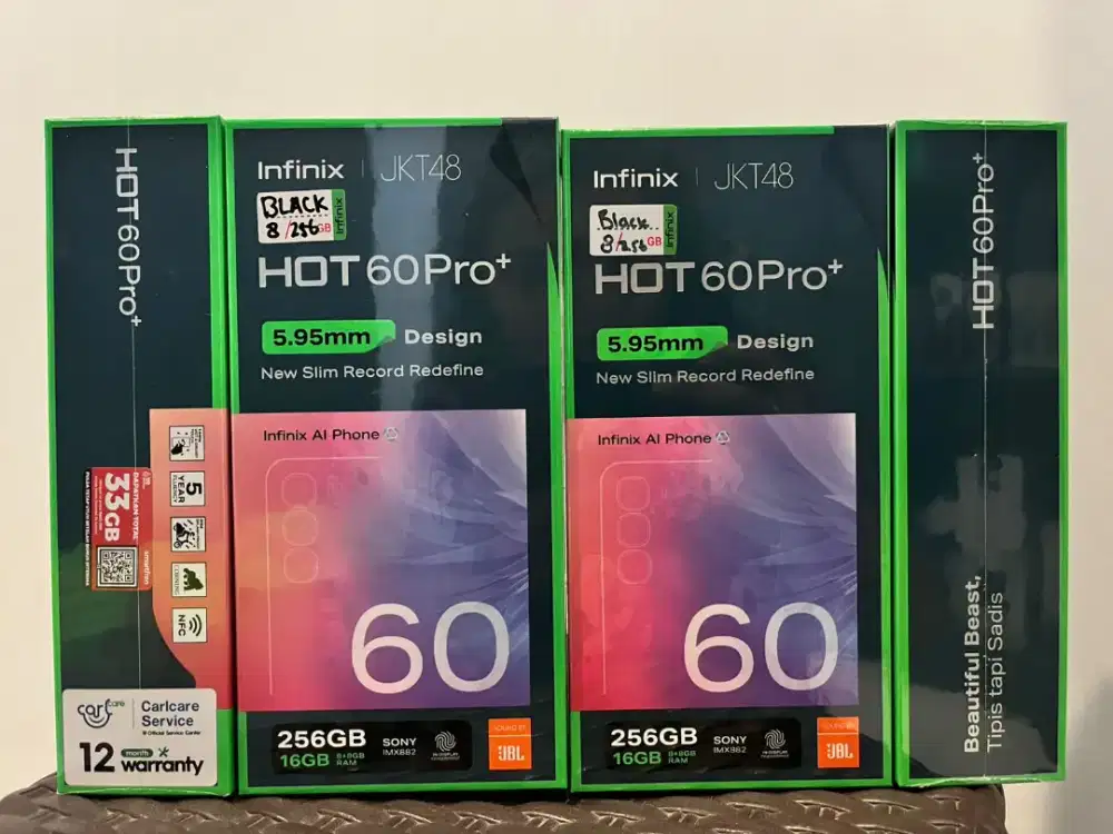 Infinix Hot 60 Pro+ 8GB+8GB/256GB Jual Murah New Segel