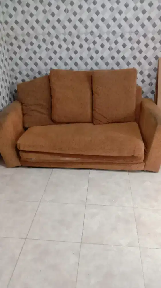 Sofa Bed Coklat