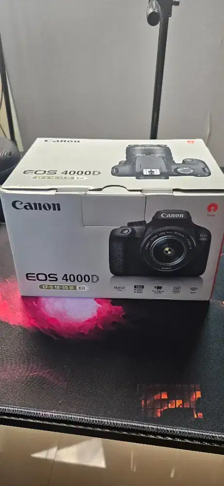 [BARU] Camera Canon EOS 4000D EF-S 18-55 III Kit