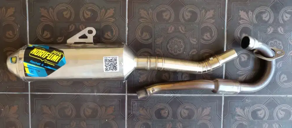 Knalpot klx norifumi rocket 4
