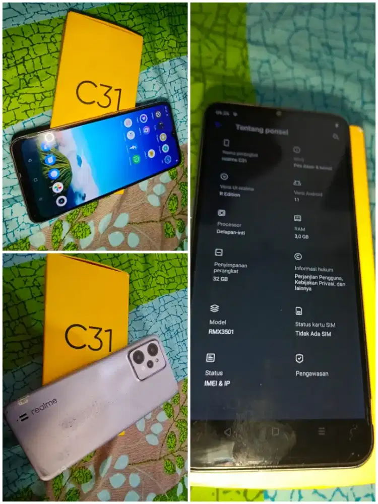 Realme c31 3/32
