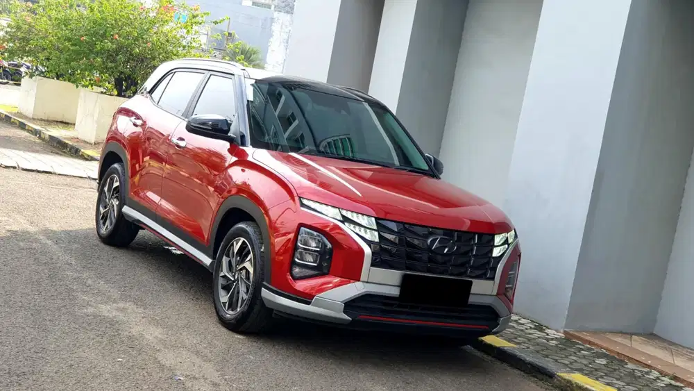 Km27rb hyundai creta prime 2023 merah sunroof pajak panjang