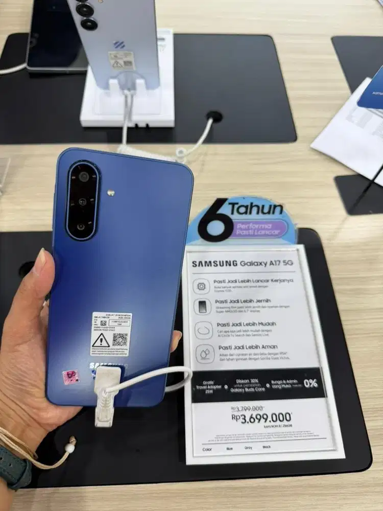 Samsung A17 256GB 5G promo cicilan mulai 400ribuan/bulan