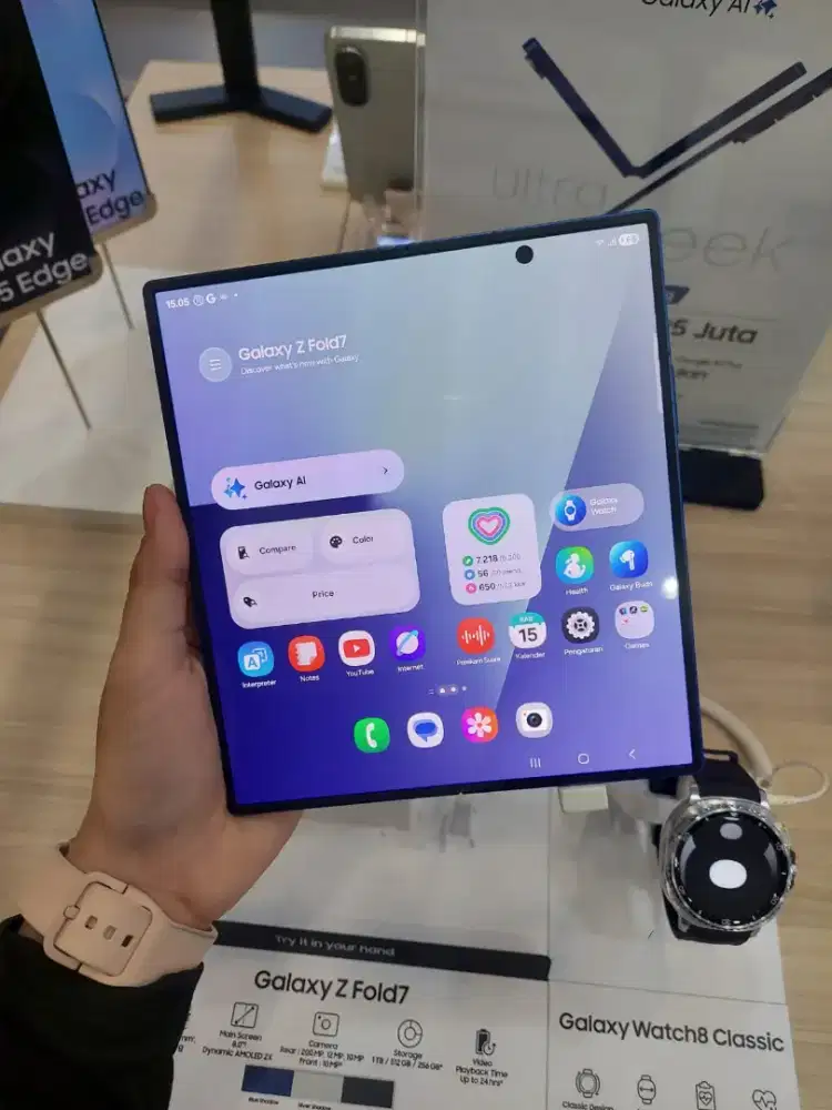 Samsung Z Fold 7 Cashback + Hadiah