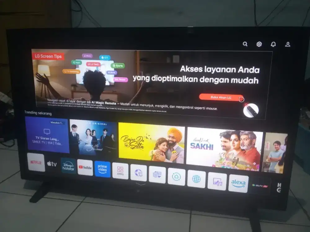 tv android LG 32 inch