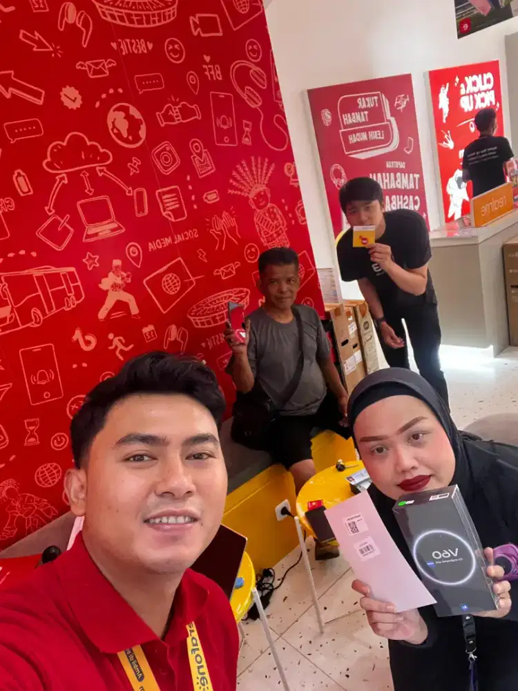 Kredit hp vivo V60 cukup ktp aja