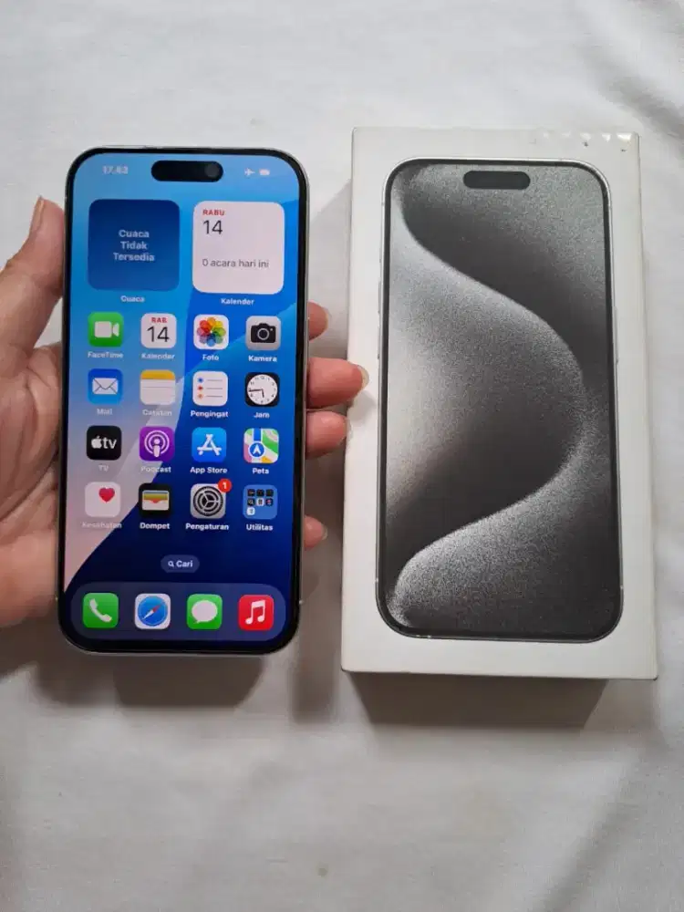 IPHONE 15PRO 128GB resmi iBox