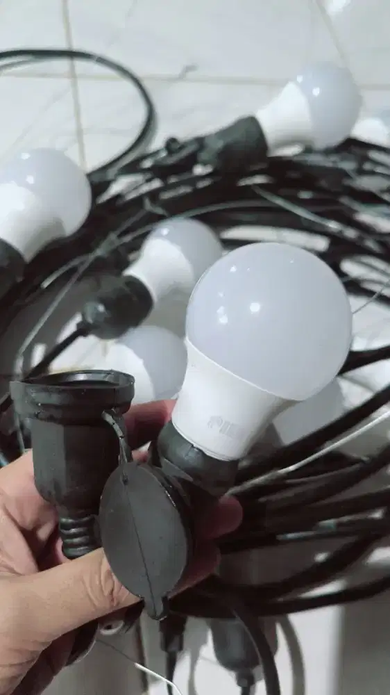 LAMPU CAFFE LAMPU KAFE KUNING